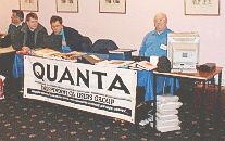 Quanta stand (out of date picture!)