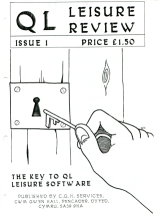 Picture of cover of first issue of QL Leisure Review
