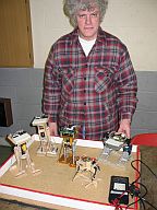 David Buckley and his robots