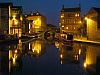 Canal at night